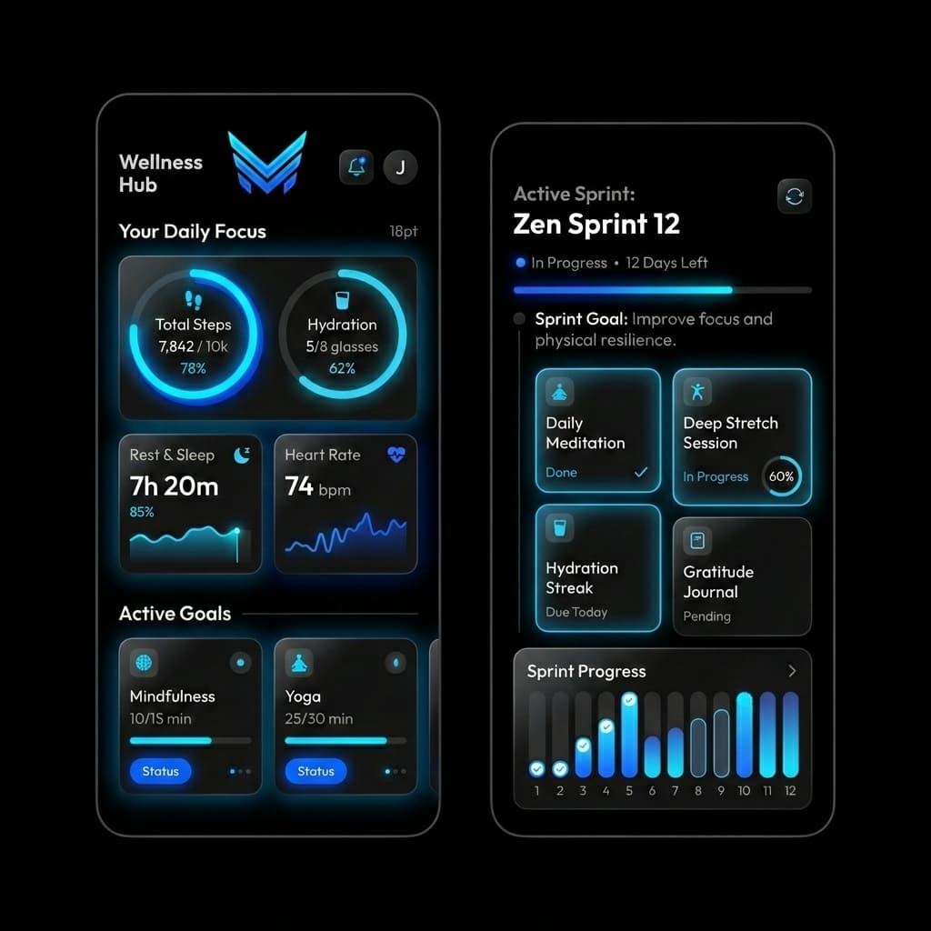 AimHabit Mobile Wellness Companion